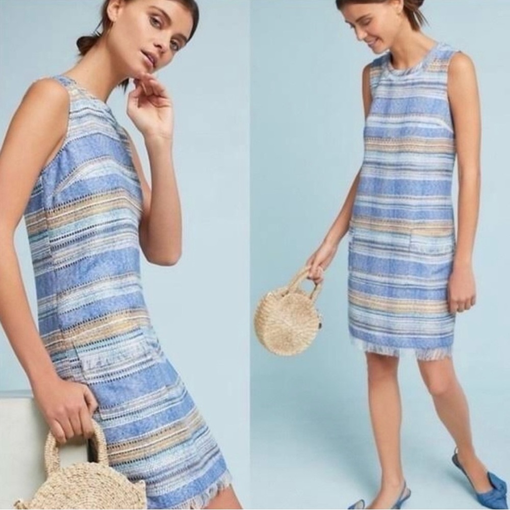 Anthropologie Akemi + Kin Sleeveless Shift Dress - SZ 8